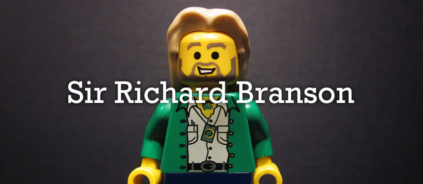 sir richard branson lego mini figure