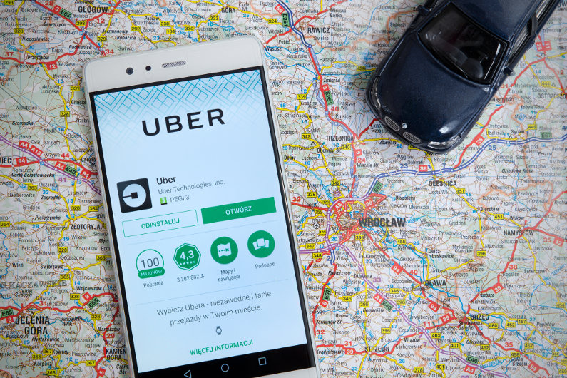 Ridesharing app - Uber