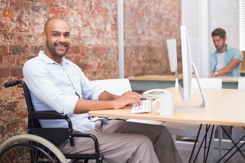 Wheelchair accessibility at workplace